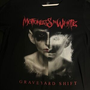 Bay Island Black and Red Graphic Tee